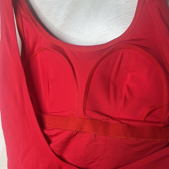 🆕 BALNEAIRE Red Heart Icon Series One-piece Swimsuit size Large / 8 - Picture 7 of 10